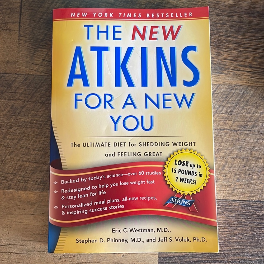 New: The New Atkins For A New You Book Soft cover